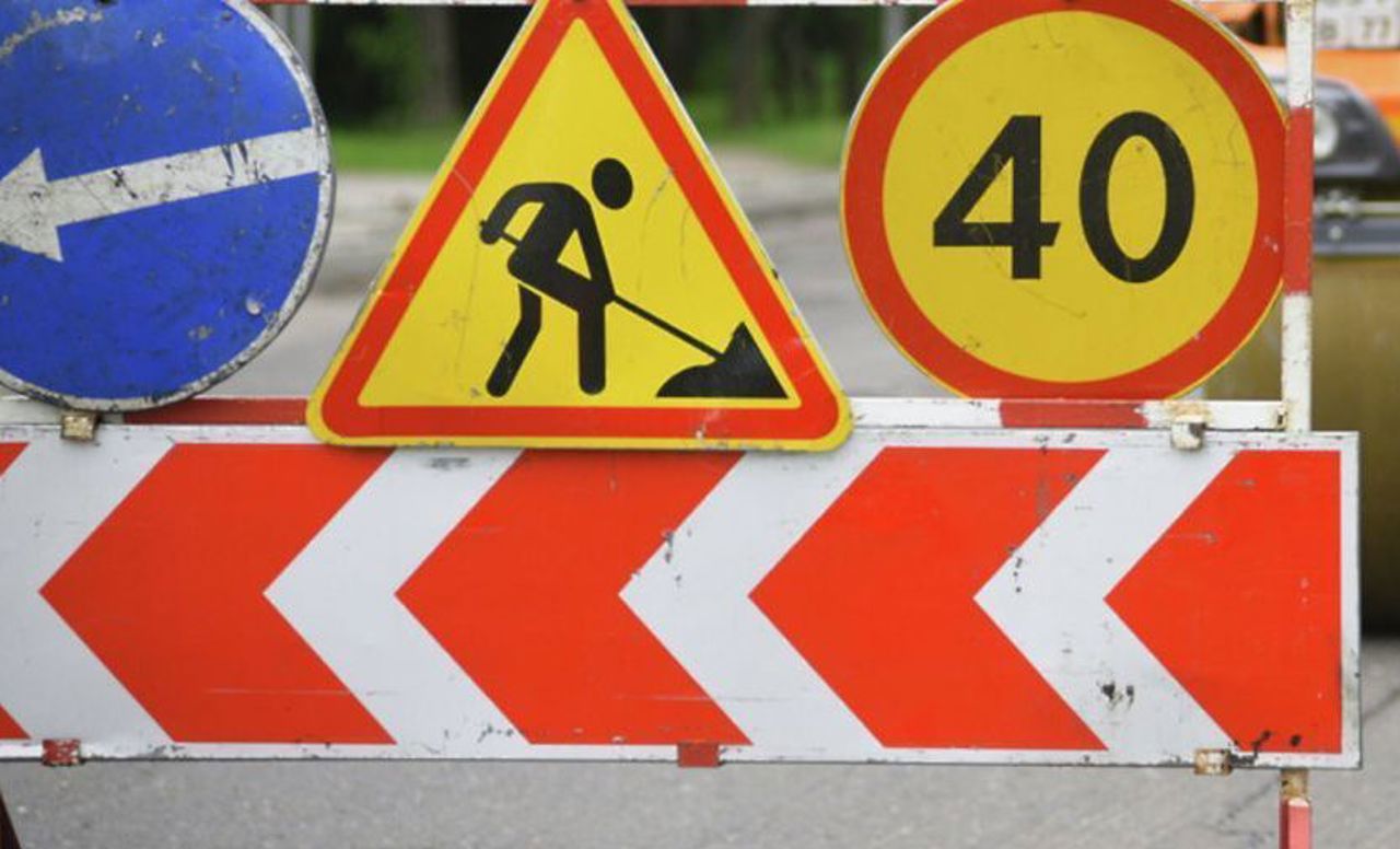 В Кишиневе, из-за работ по восстановлению проезжей части, временно перекроют несколько дорог