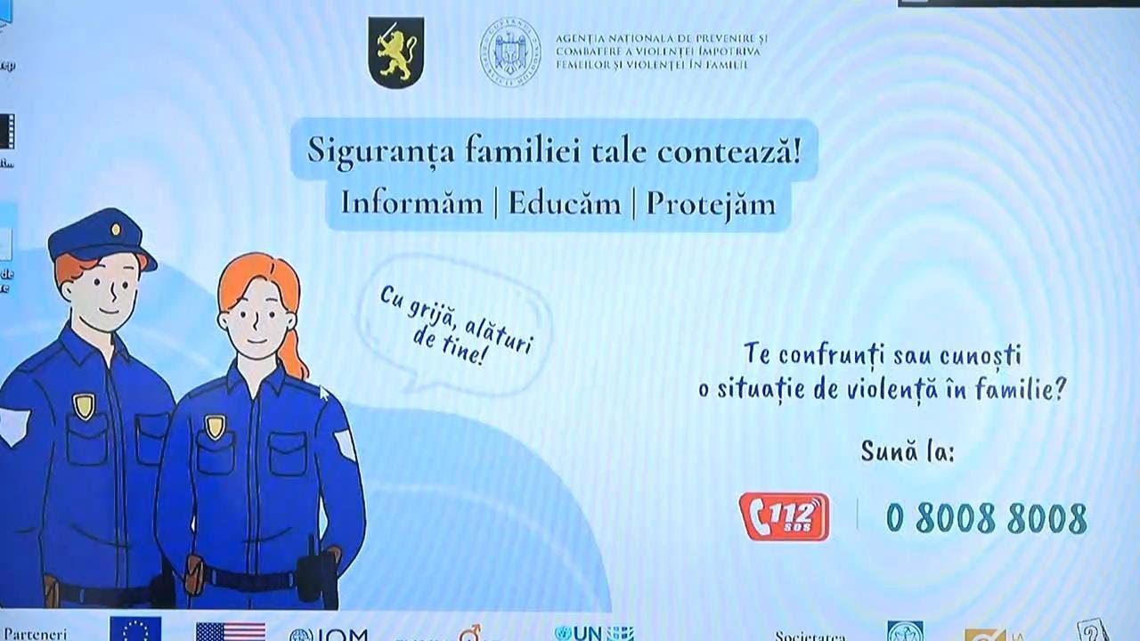 Stop Family Violence: Moldova Encourages Action