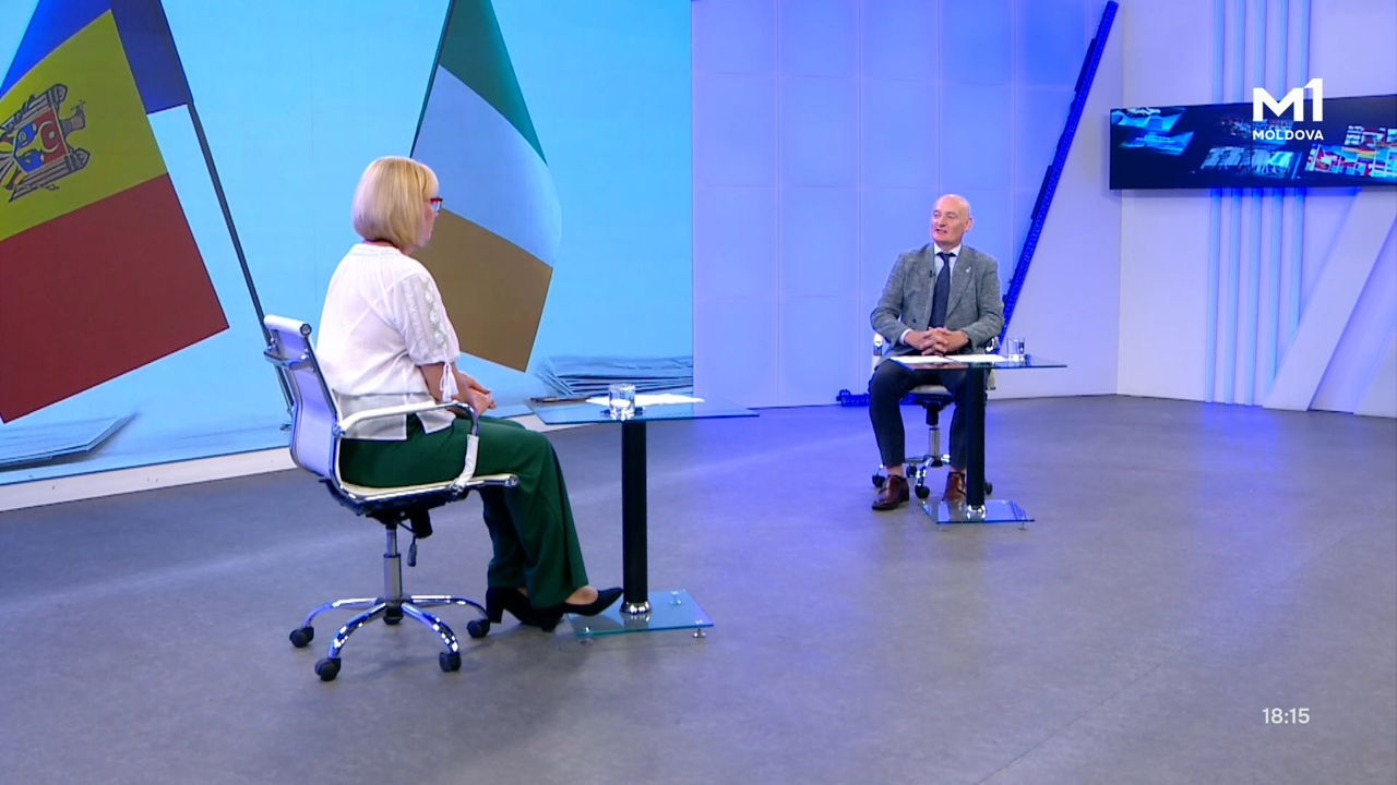 „Dimensiunea Diplomatică” cu Myles Geiran, Ambasadorul Irlandei în Republica Moldova // 05.07.2026
