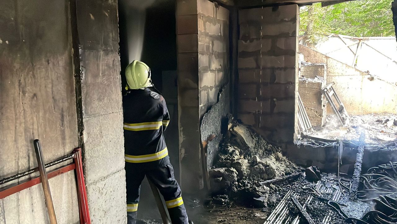 На территории Института неврологии и нейрохирургии в Кишиневе вспыхнул пожар