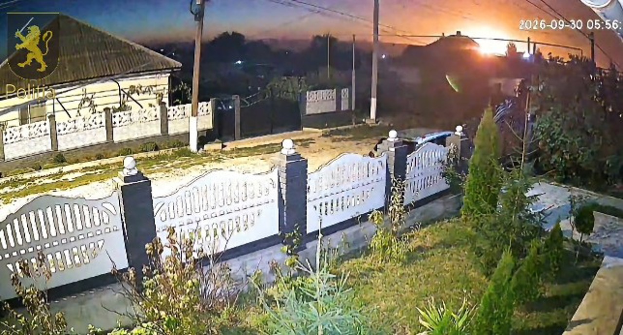 Alertă în raionul Anenii Noi: O dronă a explodat în extravilanul unei localități