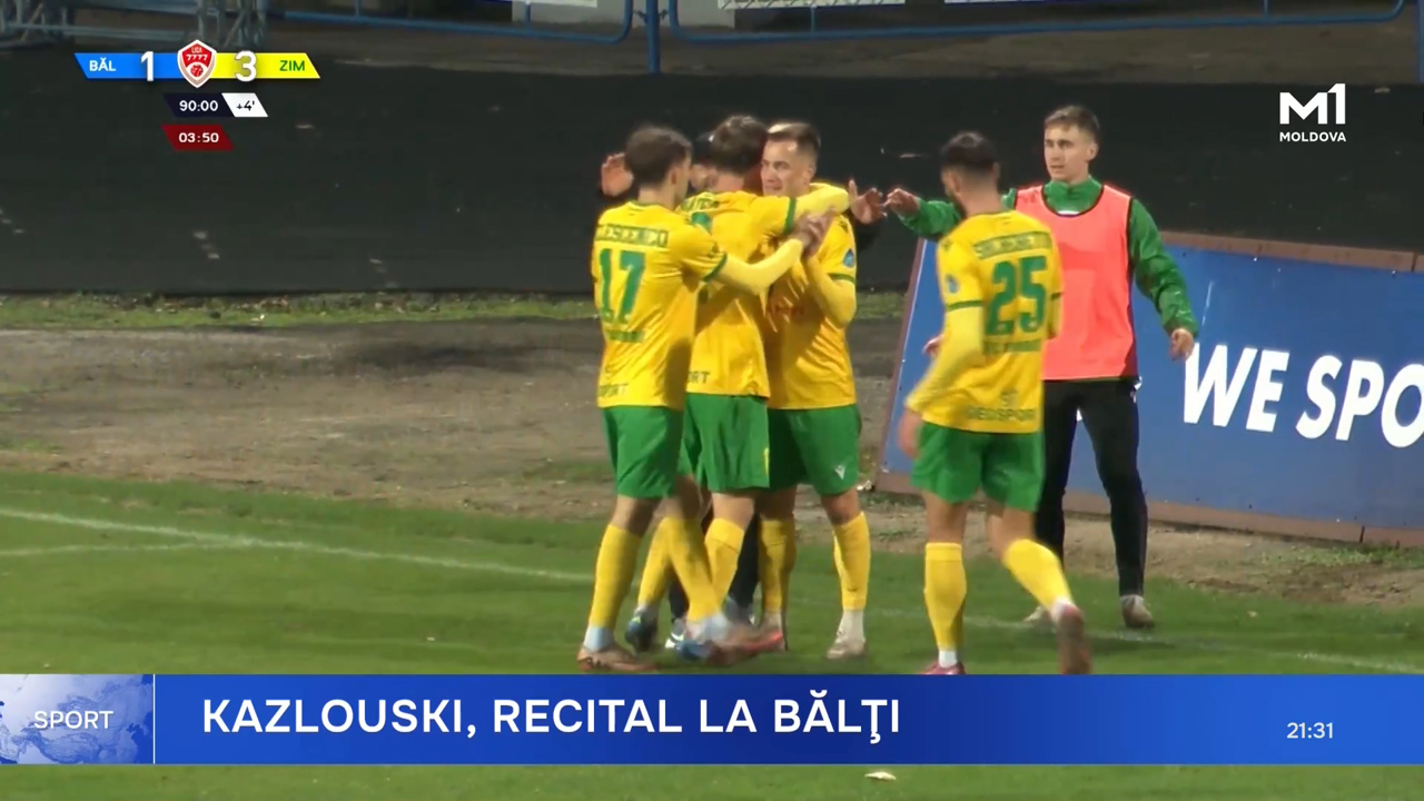 „Știri Sportive” din 9 noiembrie 2025