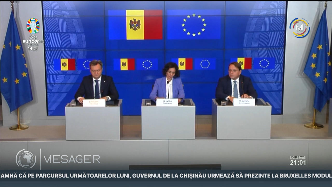 Zi istorică pentru R. Moldova// Undă verde pentru negocieri// Integrarea europeană, o speranță