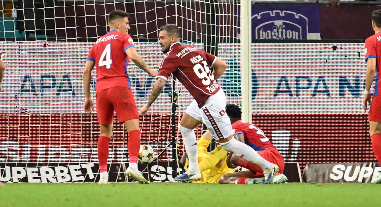 Rapid București, salvat de Elvir Koljic în derby-ul cu FCSB