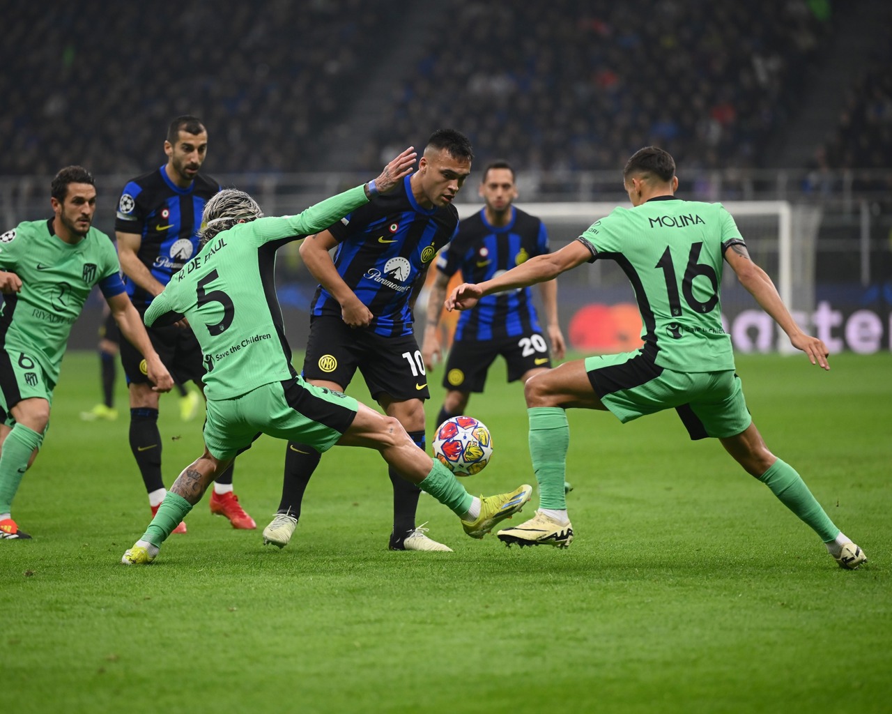 Inter a obținut o victorie la limită în fața lui Atletico