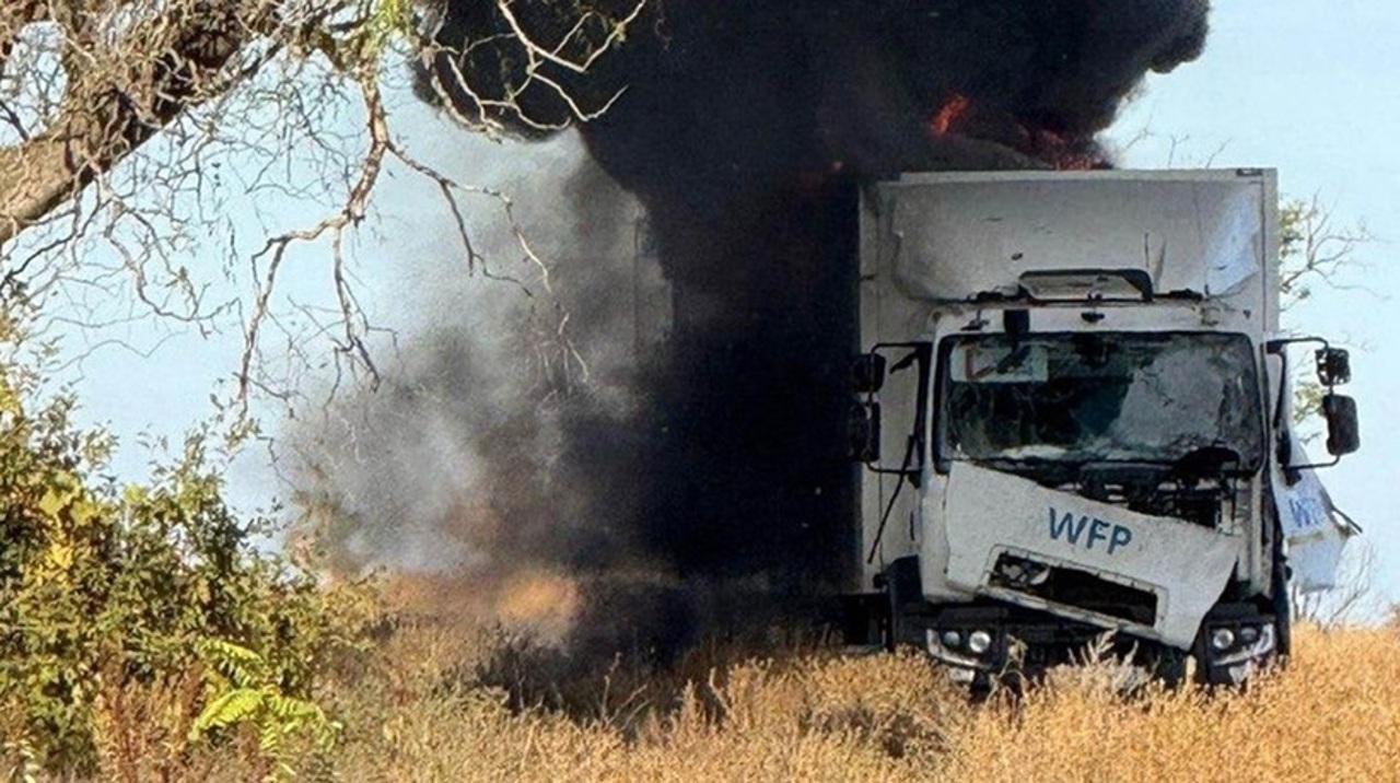 Rusia a atacat un convoi umanitar al ONU în regiunea Herson. Două camioane care transportau alimente, lovite de o dronă