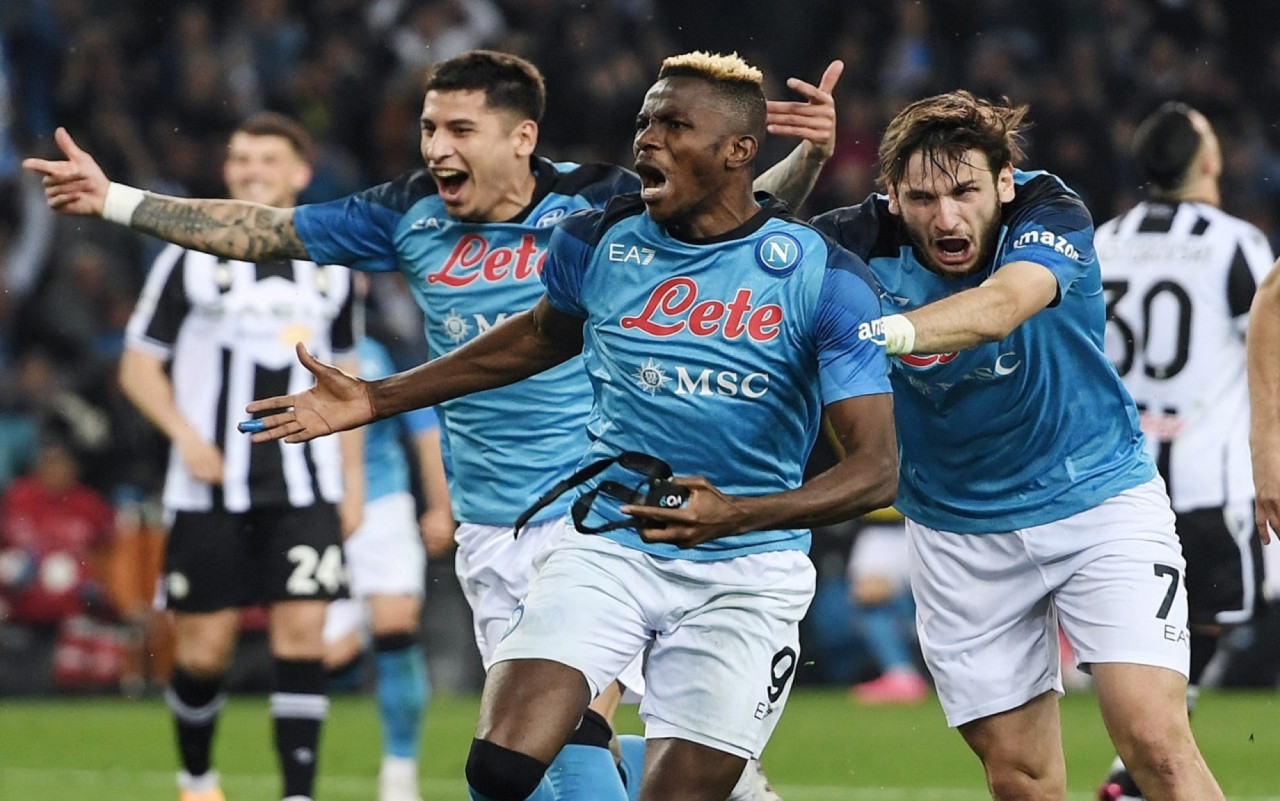 Napoli Calcio e campioana Italiei