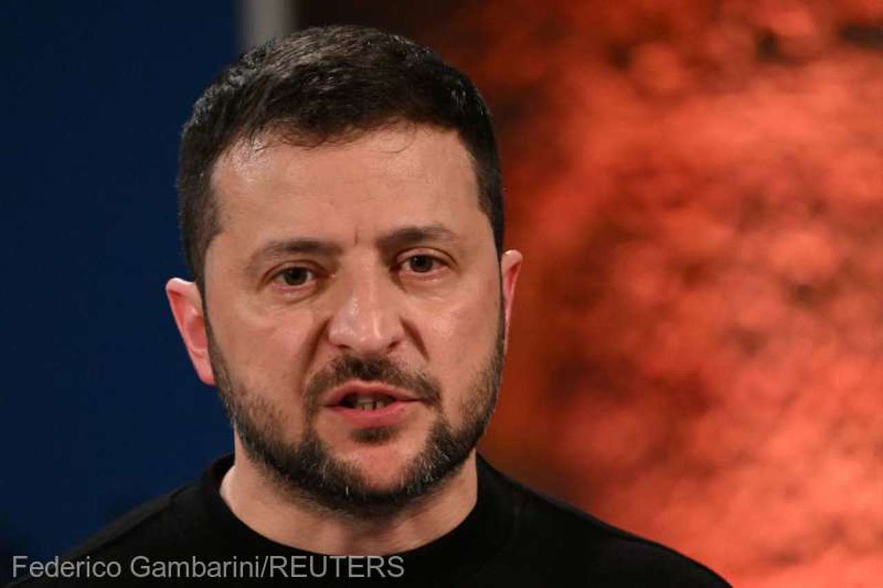 Volodimir Zelenski a ajuns la Londra