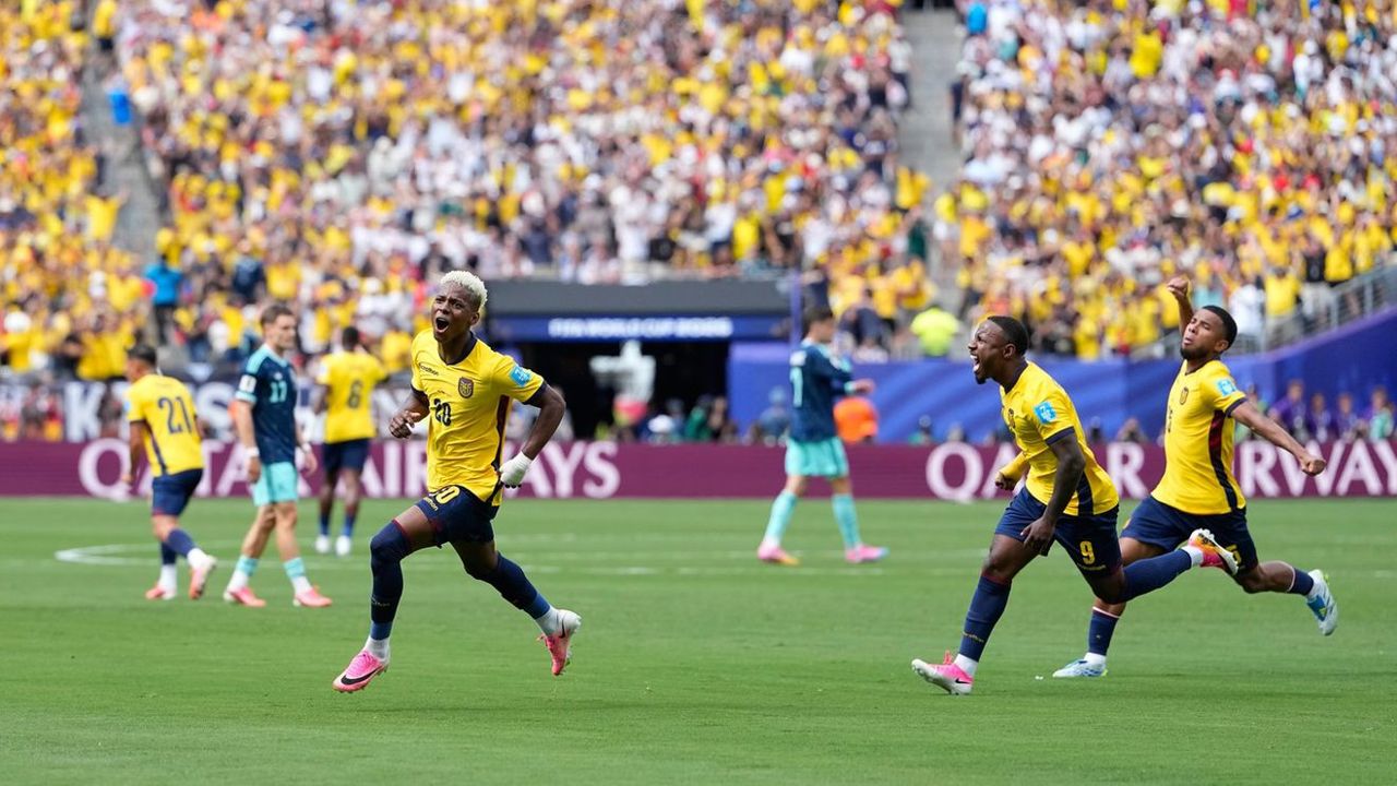 Surpriză la Cupa Mondială! Germania a pierdut meciul cu Ecuador, iar în statul sud-american a fost declarată zi liberă după calificarea echipei naționale în play-off-ul competiției