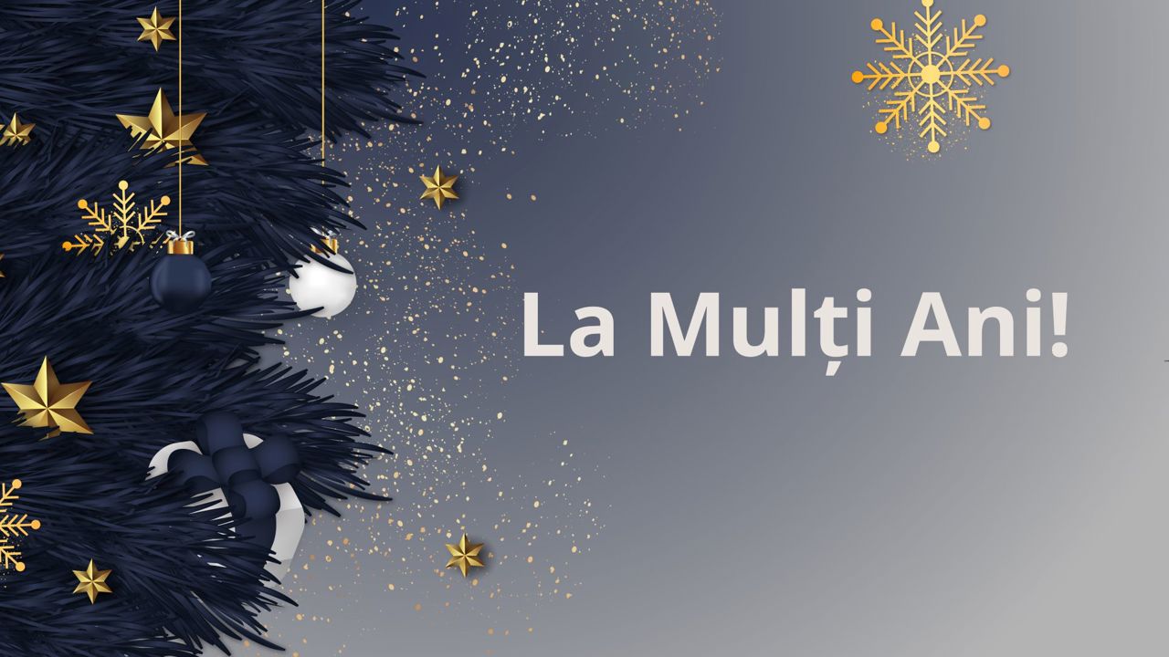 Поздравление общественной компании "Teleradio Moldova" по случаю зимних праздников