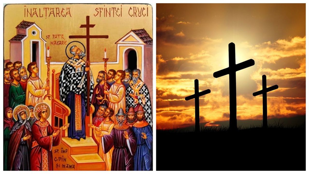 Creștinii ortodocși de stil vechi sărbătoresc Înălțarea Sfintei Cruci