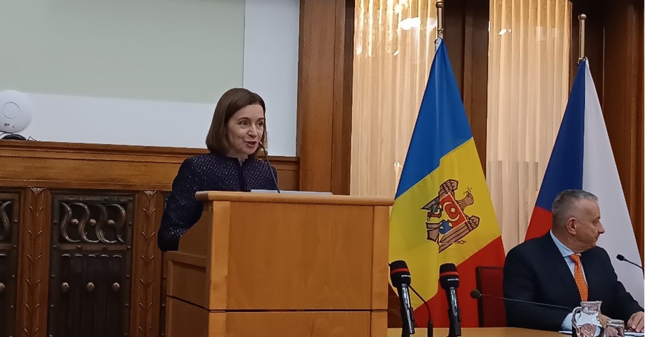 Maia Sandu: Ne dorim și mai multe investiții cehe care să contribuie la securitatea noastră energetică