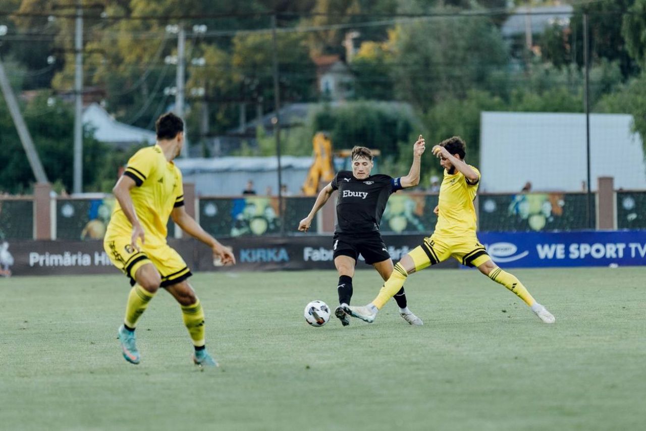 Revenire de senzație a echipei Petrocub Hâncești în meciul cu Sheriff Tiraspol
