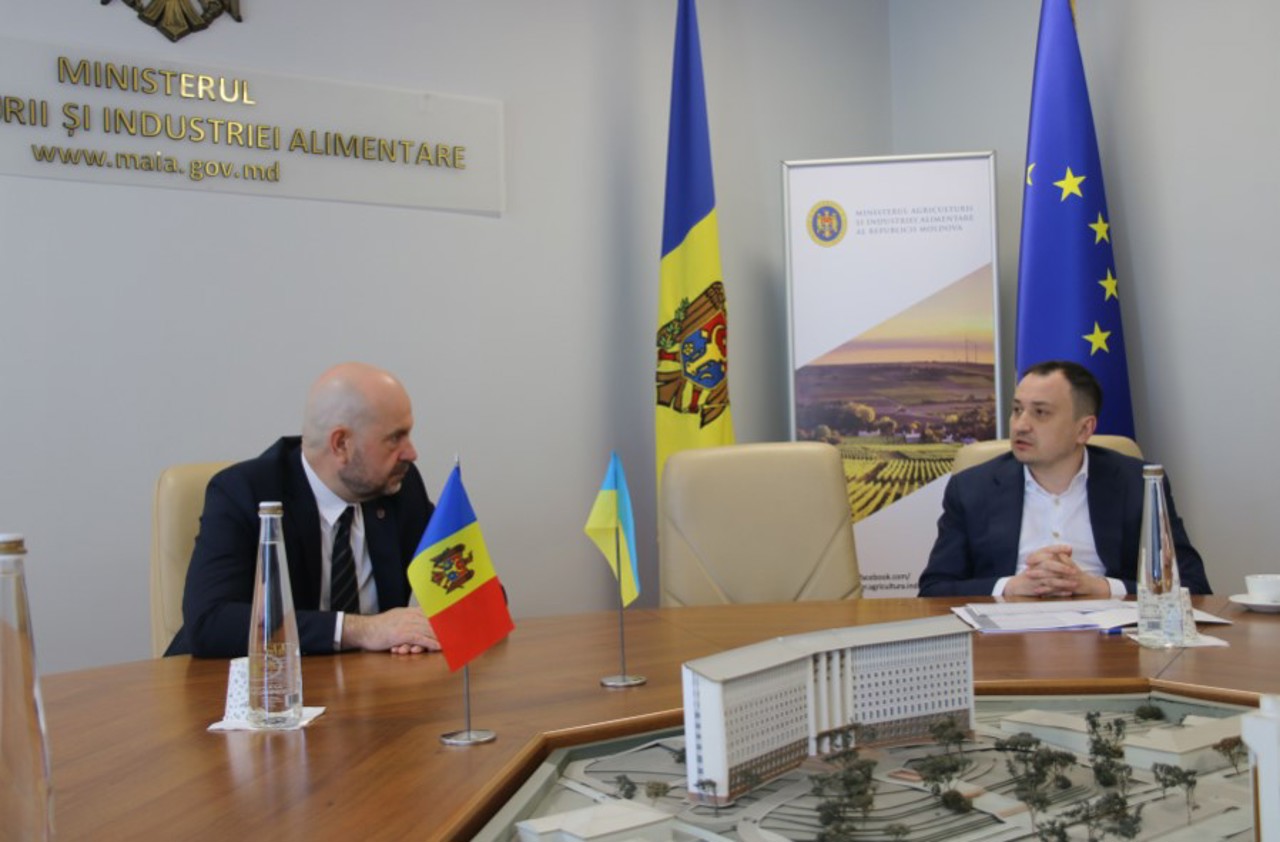 Ministrul ucrainean al Agriculturii a fost informat despre intenția Republicii Moldova de a interzice temporar importul cerealelor din Ucraina