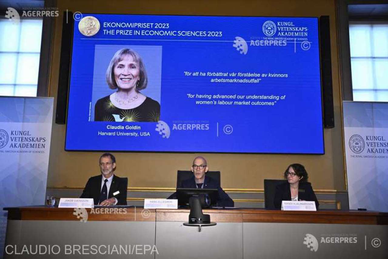 Premiul Nobel pentru Economie a fost acordat unei profesoare de la Universitatea Harvard, Claudia Goldin