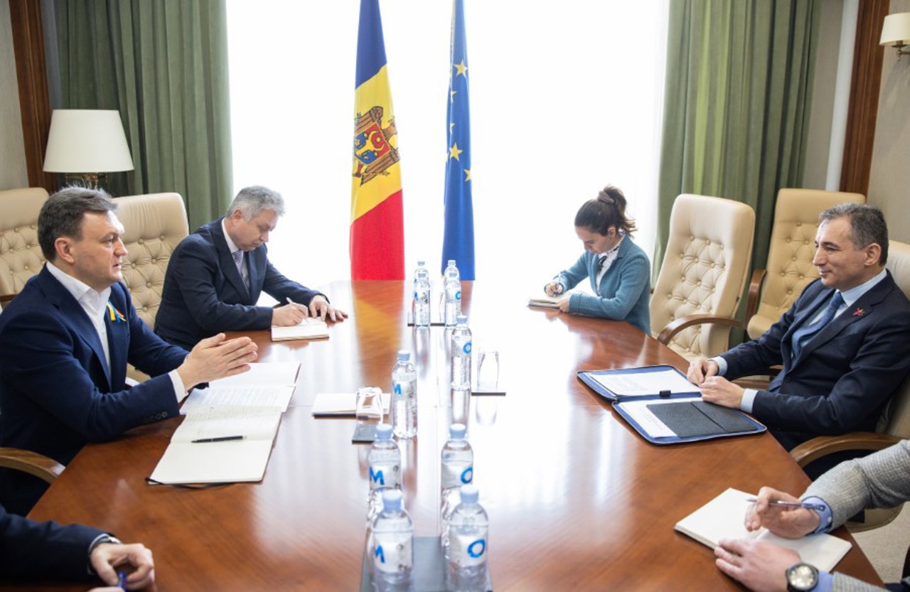 Dorin Recean, meeting with the ambassador of the Republic of Azerbaijan: "We will fully capitalize on the Moldovan-Azerbaijani economic potential"