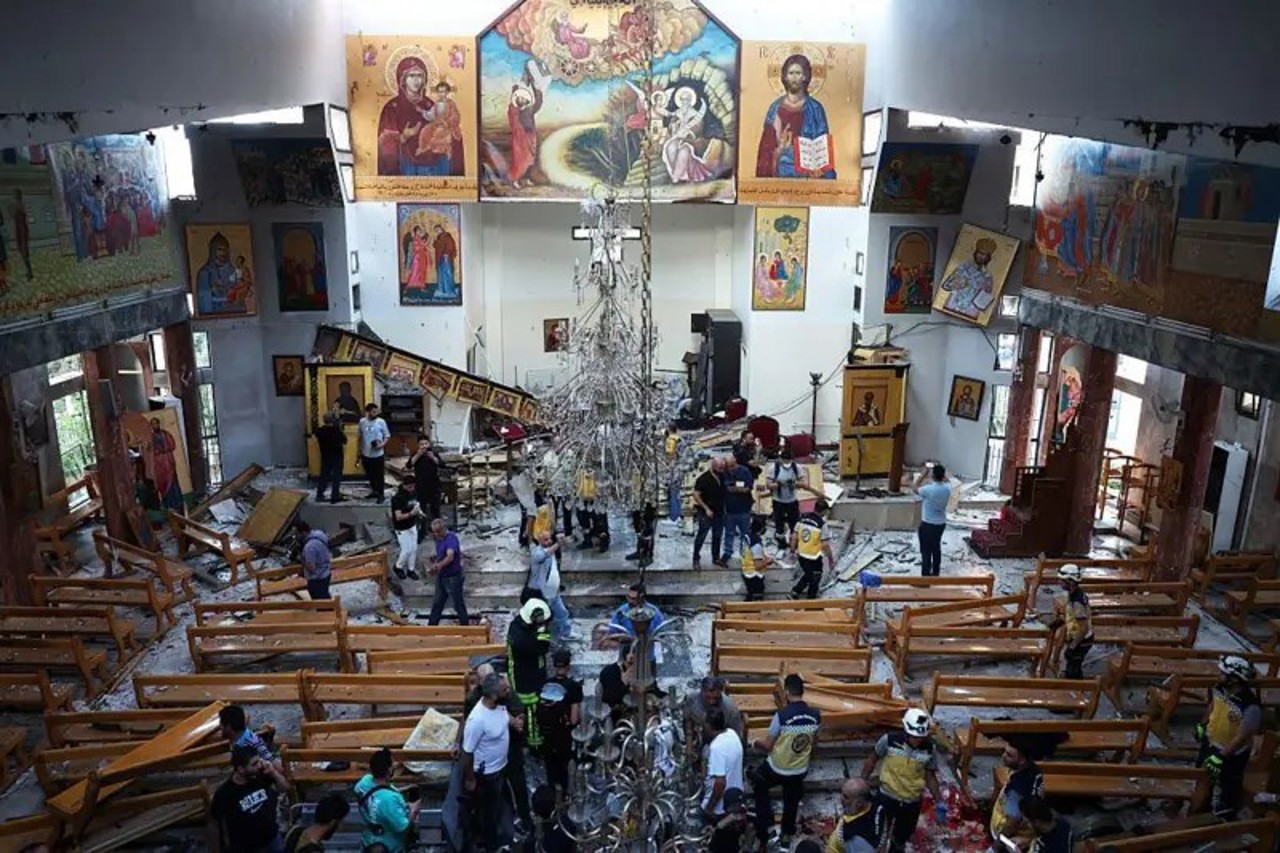 Дамаск: более 20 человек погибли в результате нападения на православную церковь