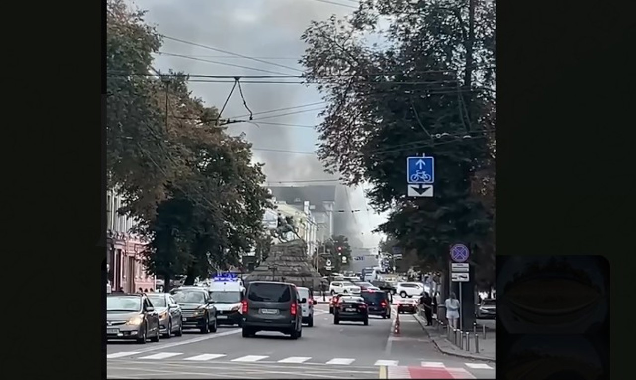 Clădirea centrală a Serviciului de Securitate al Ucrainei, lovită de o dronă rusească. Zelenski: „Trebuie să acționăm simetric”