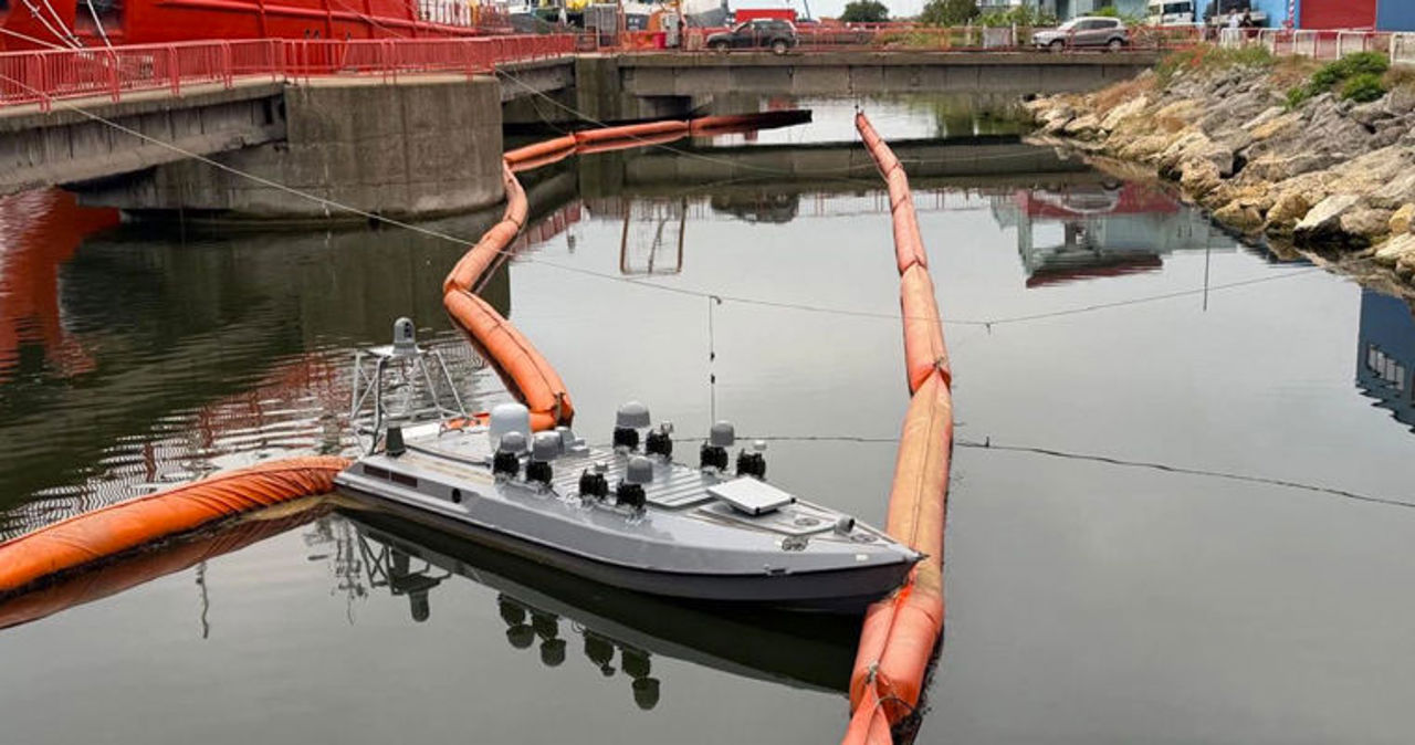 Взорвавшийся в румынском порту морской дрон был украинским
