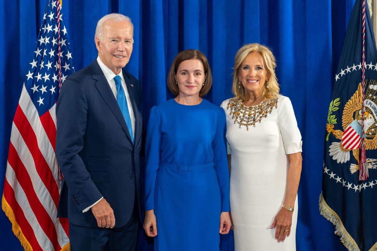 Sandu, Biden discuss democracy, good governance, and economic development