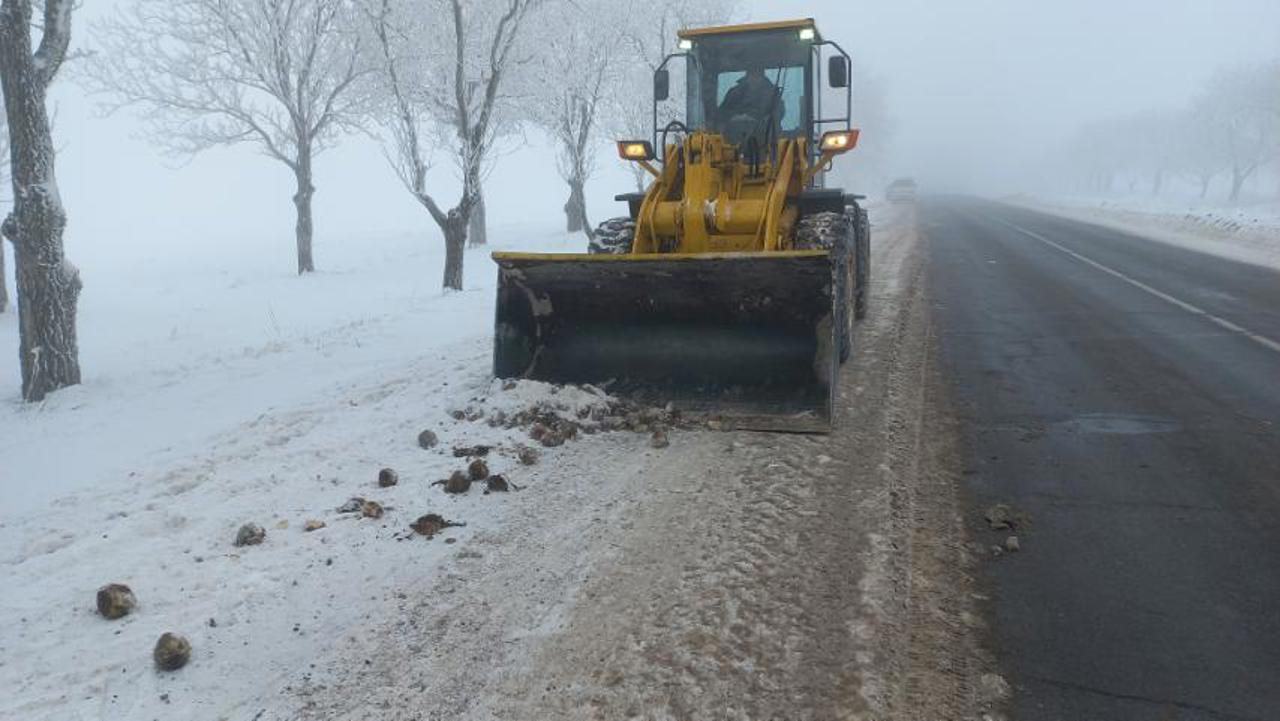 AND: Circulație în condiții de carosabil umed și polei în nordul și centrul R. Moldova