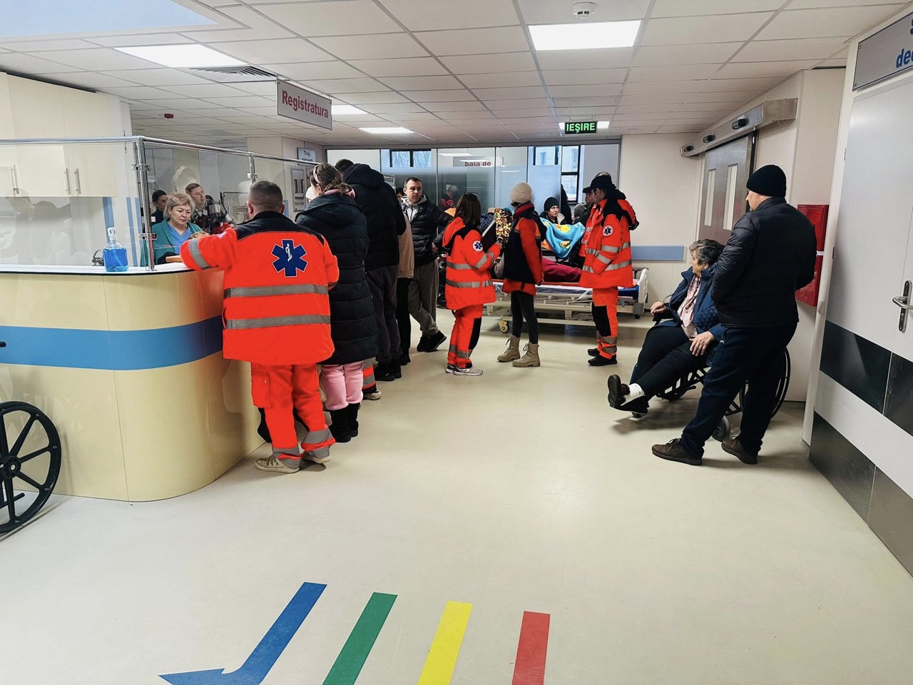 Peste 240 de cazuri gestionate în opt ore la Urgență, pe fondul vremii nefavorabile