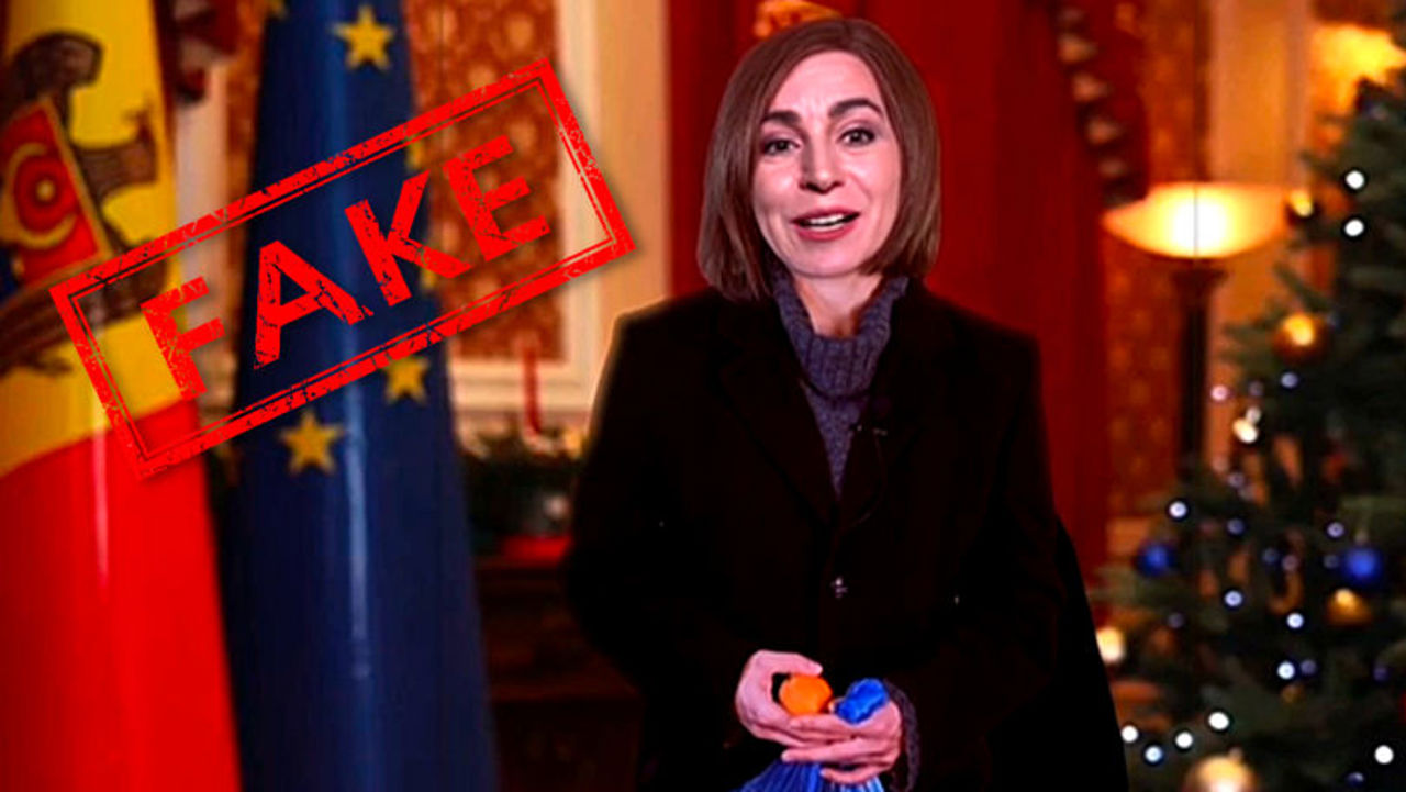 A new deepfake with Maia Sandu on social networks. Statements by the Presidency