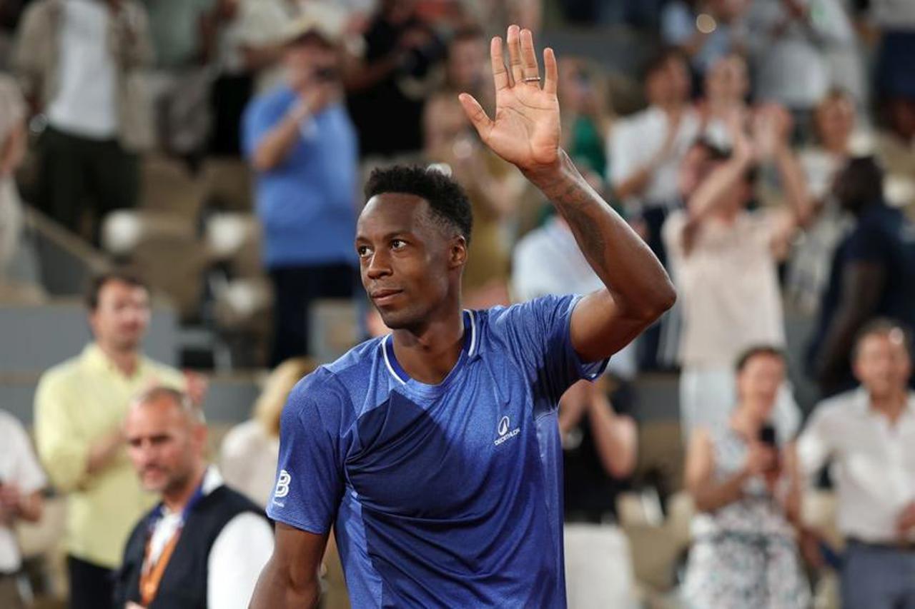 Gael Monfils și-a luat adio de la Roland Garros 