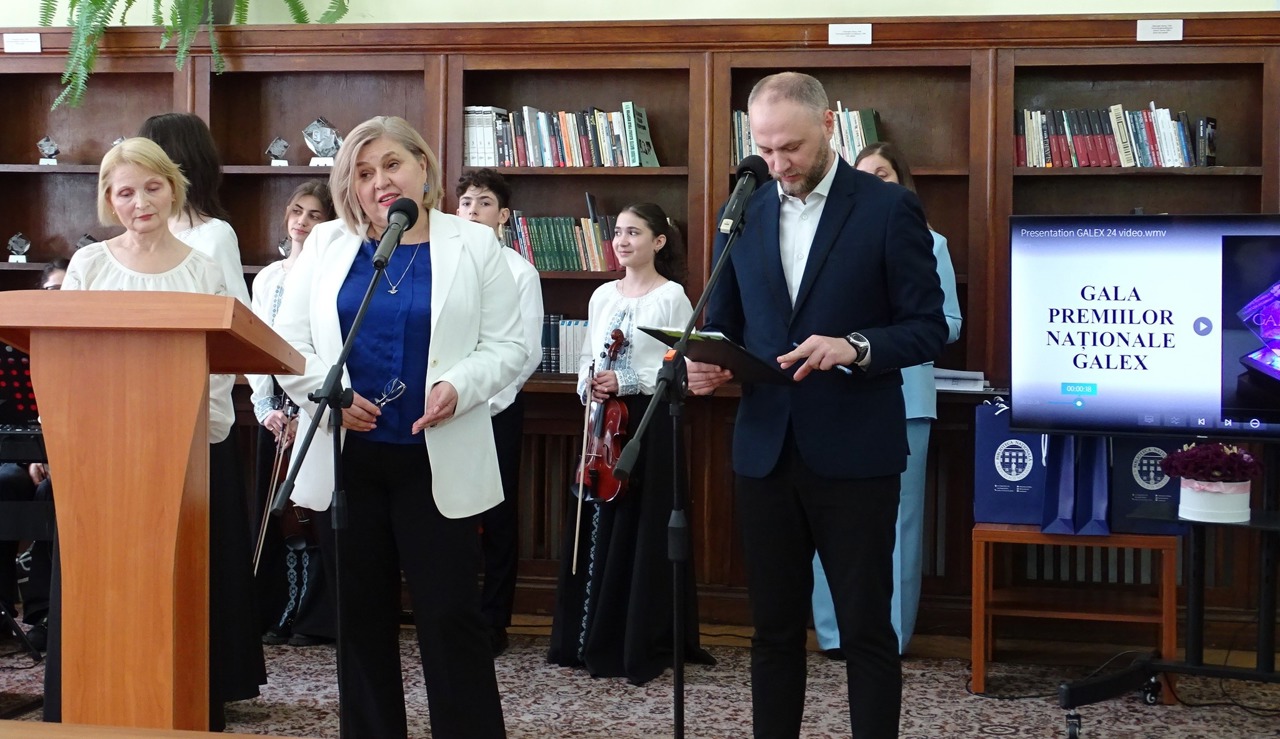 De Ziua Mondială a Cărții și a Dreptului de autor și de Ziua Bibliotecarului, a avut loc Gala Laureaților Premiilor Naționale GALEX