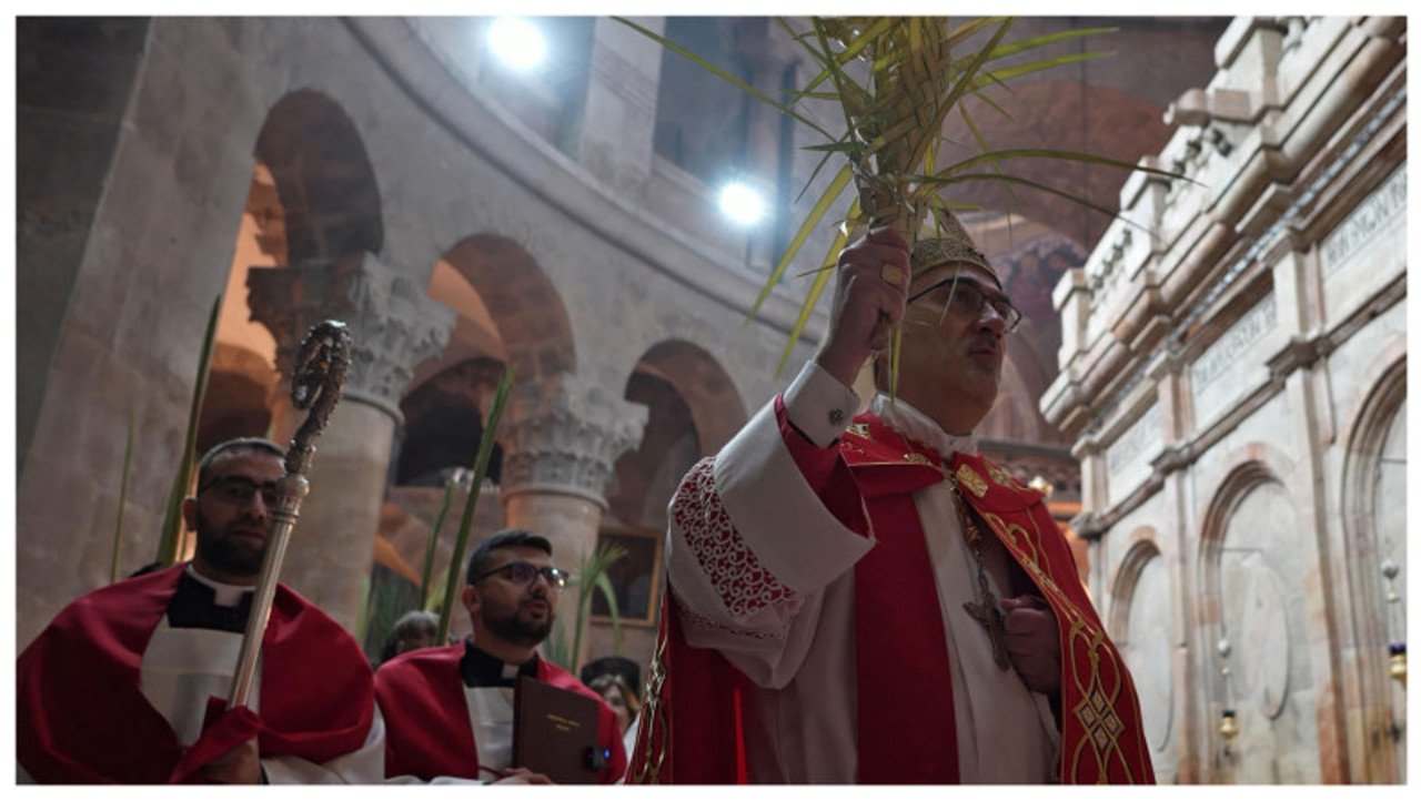 Patriarhul Ierusalimului, împiedicat de poliția israeliană să celebreze Duminica Floriilor. Giorgia Meloni: „O ofensă” 