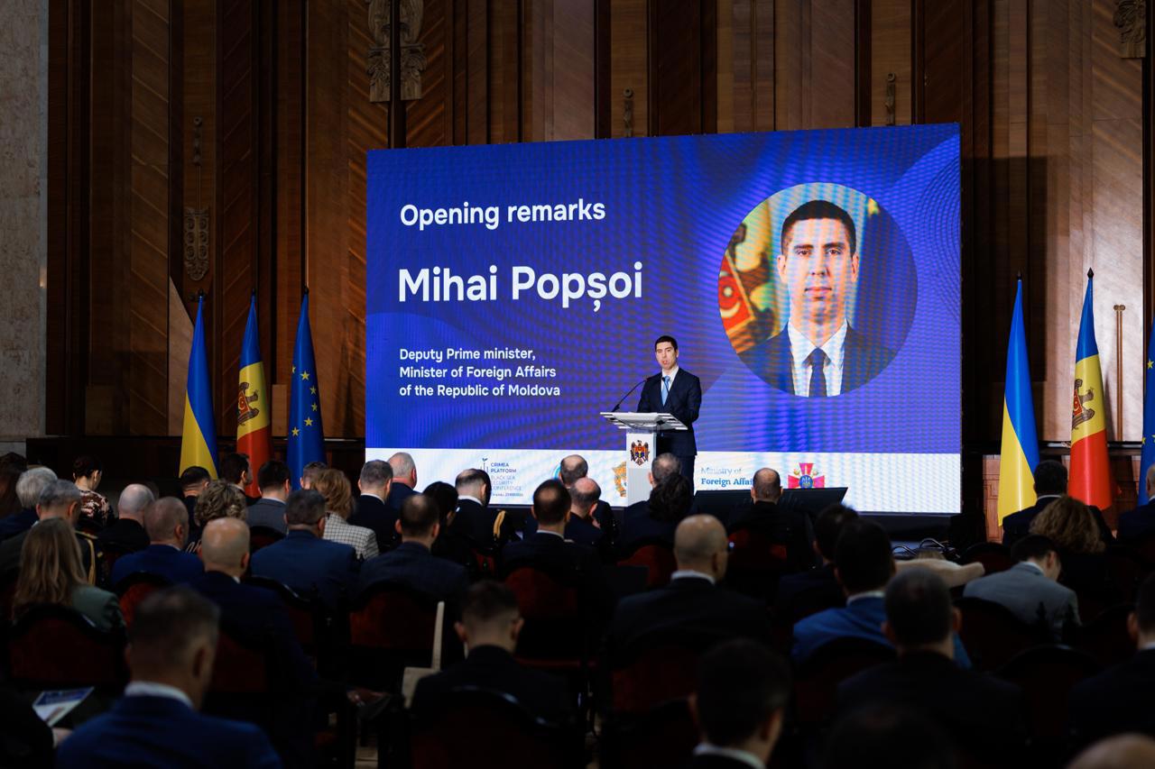 Chișinăul găzduiește Conferința privind securitatea în regiunea Mării Negre: „Fără o Mare Neagră sigură nu poate exista o Europa sigură”