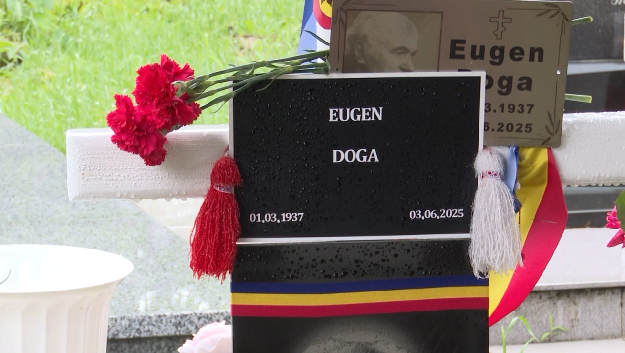 Un an fără Eugen Doga: Maestrul, comemorat la locul de veci și la tradiționalul salon muzical