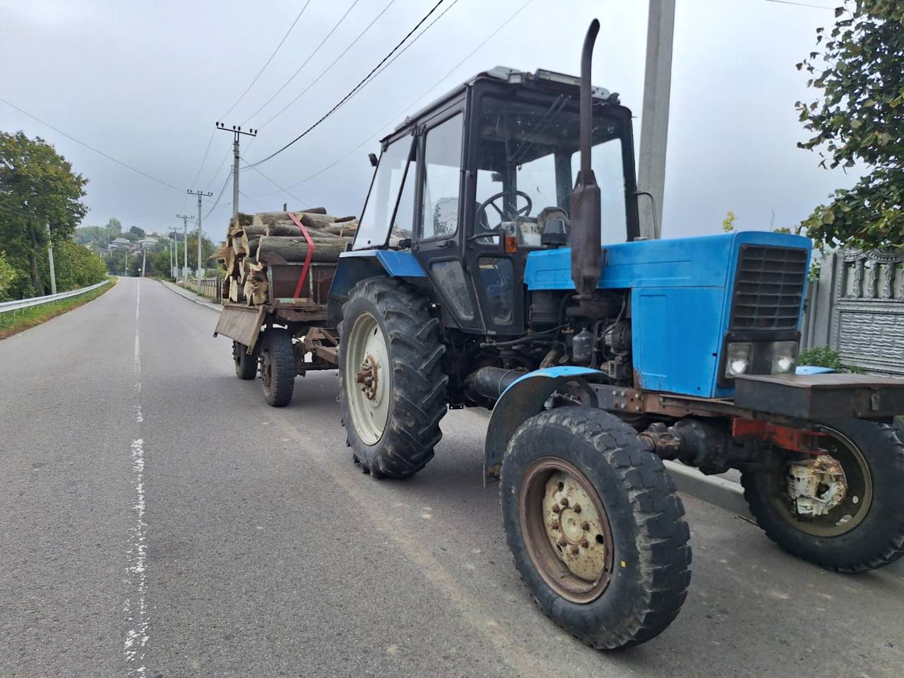 Razii în Nisporeni: amenzi de peste 17 mii de lei pentru transport ilegal de lemn