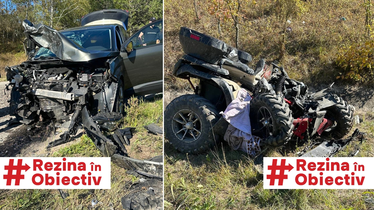 Teen dies in Rezina ATV–car crash