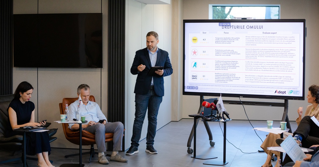 ANALIZĂ // Mai multă mobilizare politică decât programe de guvernare: platformele electorale ale concurenților cu șanse reale de a accede în Parlament, analizate de ADEPT