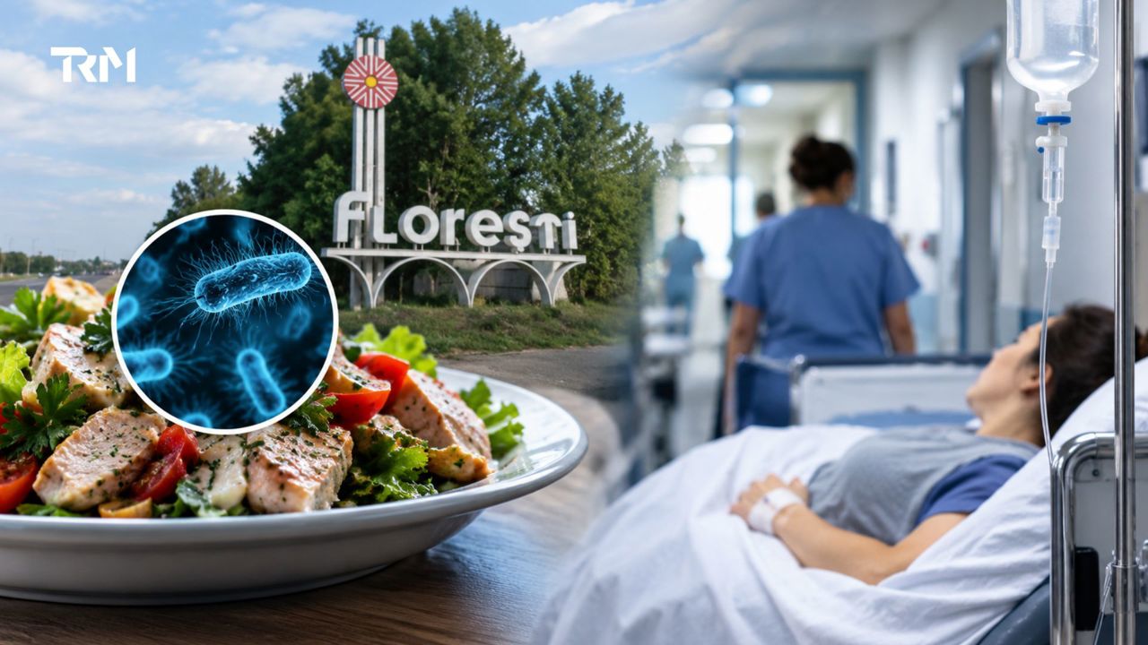 Toxiinfecție alimentară la Florești:  Au fost înregistrate 36 de cazuri de boală, douăsprezece persoane spitalizate