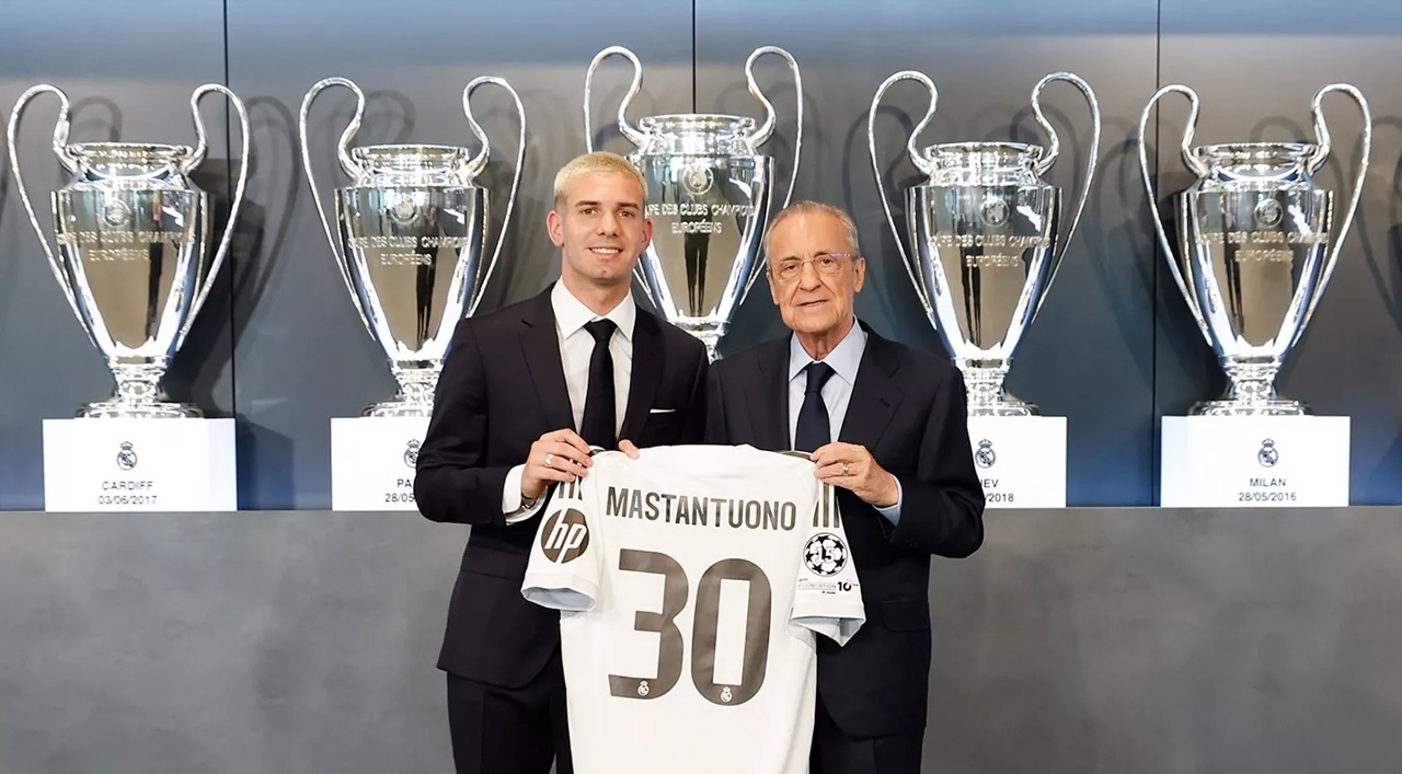 Franco Mastantuono, jucătorul lui Real Madrid