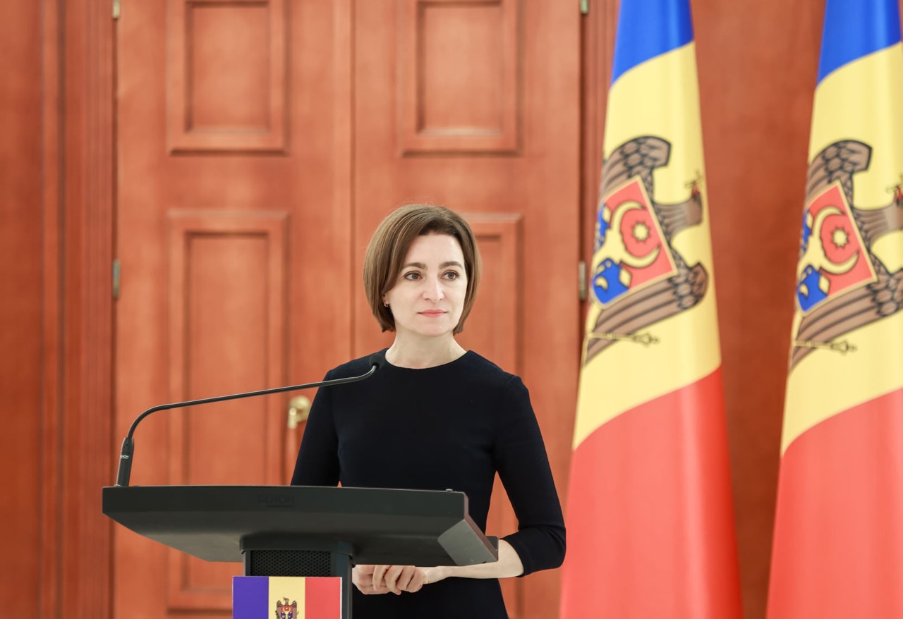 Майя Санду стала лауреатом европейского ордена "За заслуги". Церемония награждения пройдет в Страсбурге