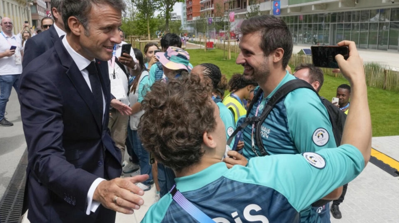 Franța este pregătită pentru Jocurile Olimpice, susține președintele Emmanuel Macron