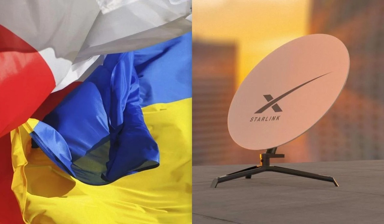 Polonia sistează finanțarea Starlink pentru Ucraina după vetoul președintelui Nawrocki