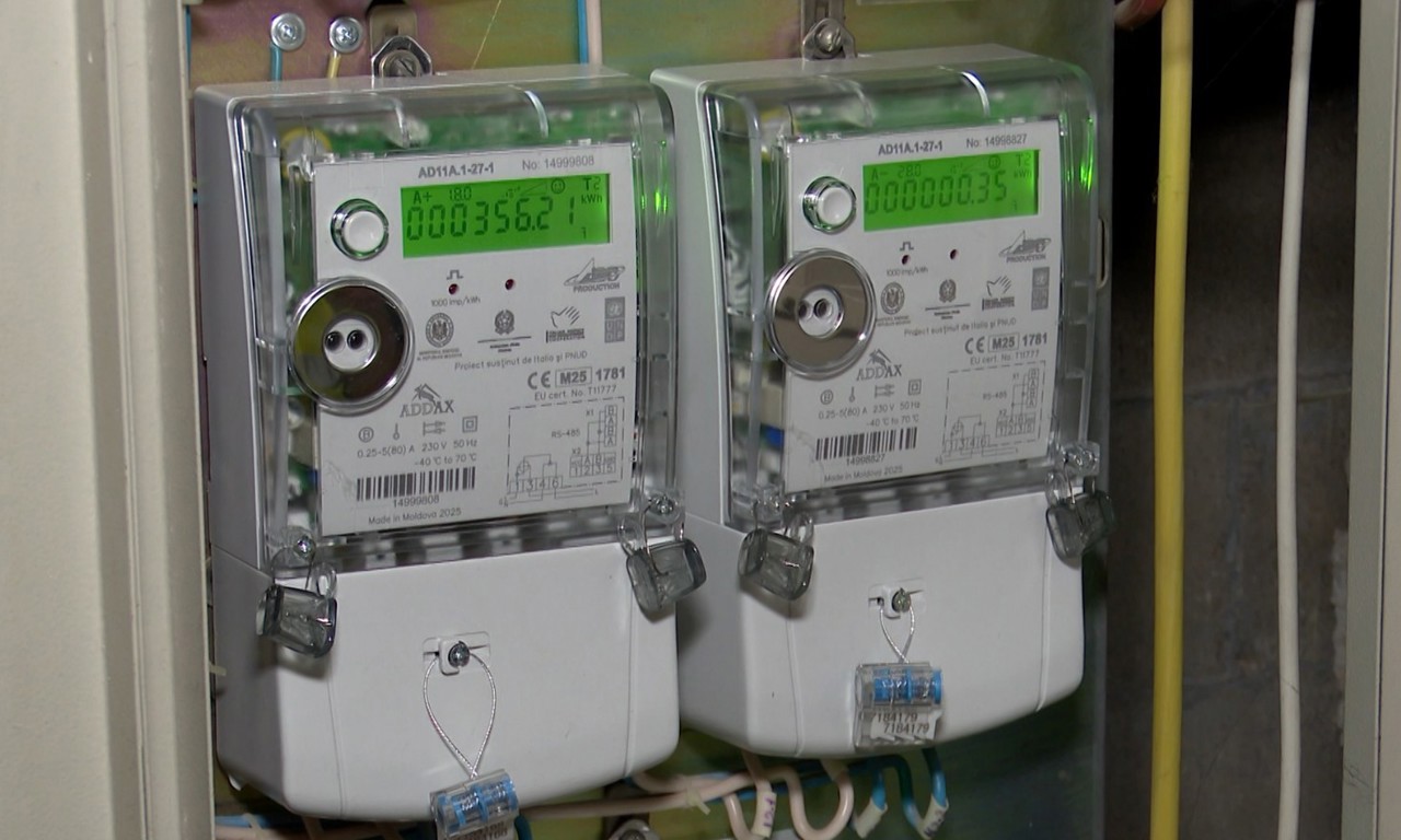 В ближайшие два года в Молдове установят 100 тысяч "умных" счетчиков электроэнергии