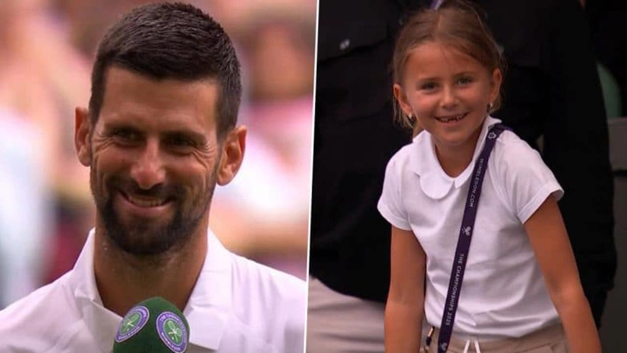 Victorie pe ritmuri de Pumpa: Novak Djokovic s-a calificat în optimi la Wimbledon, iar fiica sa a dansat în tribune 