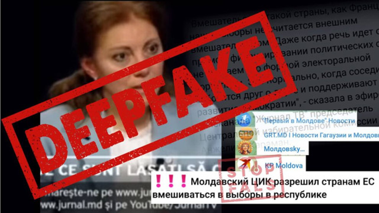 Moldova battles Russian deepfake election interference