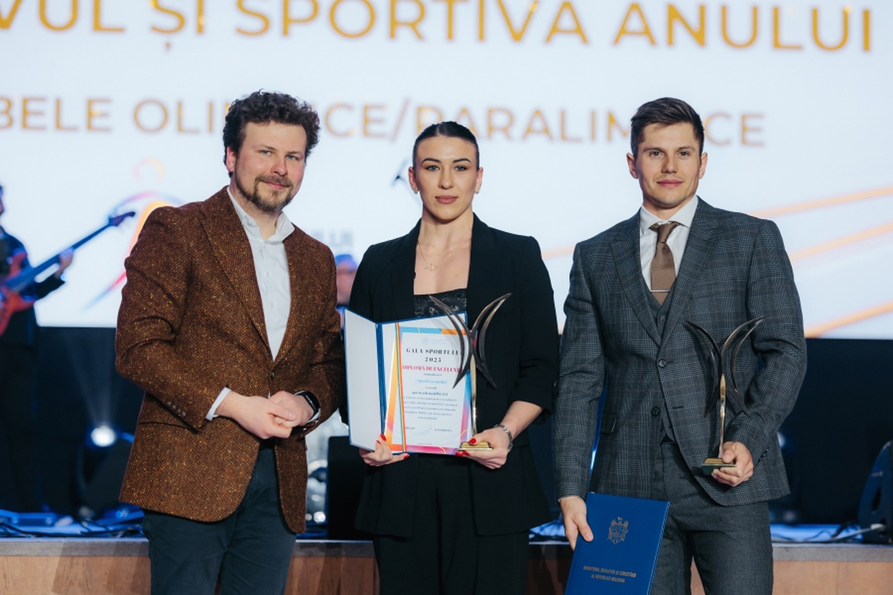 Luptătoarea Irina Rîngaci și canotorul Serghei Tarnovschi, sportivii anului 2025 în Republica Moldova 