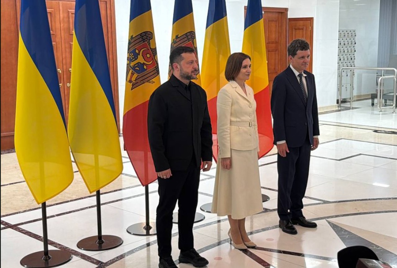 Maia Sandu, după ce drone rusești au survolat spațiul aerian al R. Moldova de Ziua Independenței: „Nu ne vom lăsa intimidați”