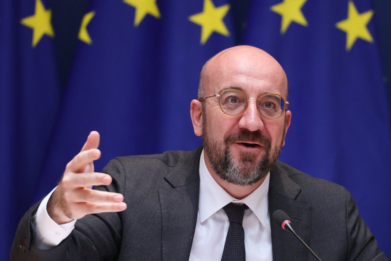 Charles Michel welcomes the National Assembly Resolution "European Moldova": "Your heart and your home are in the European Union"