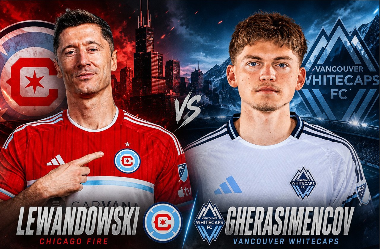 Fotbalistul moldovean Mihail Gherasimencov, la duel cu Robert Lewandowski în Major League Soccer! Atacantul polonez a fost prezentat la Chicago Fire