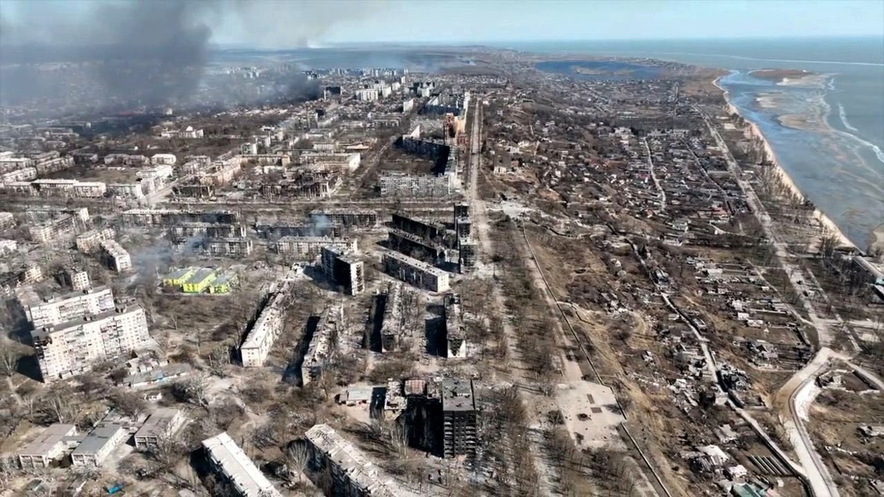 Мариуполь до и после войны фото в сравнении