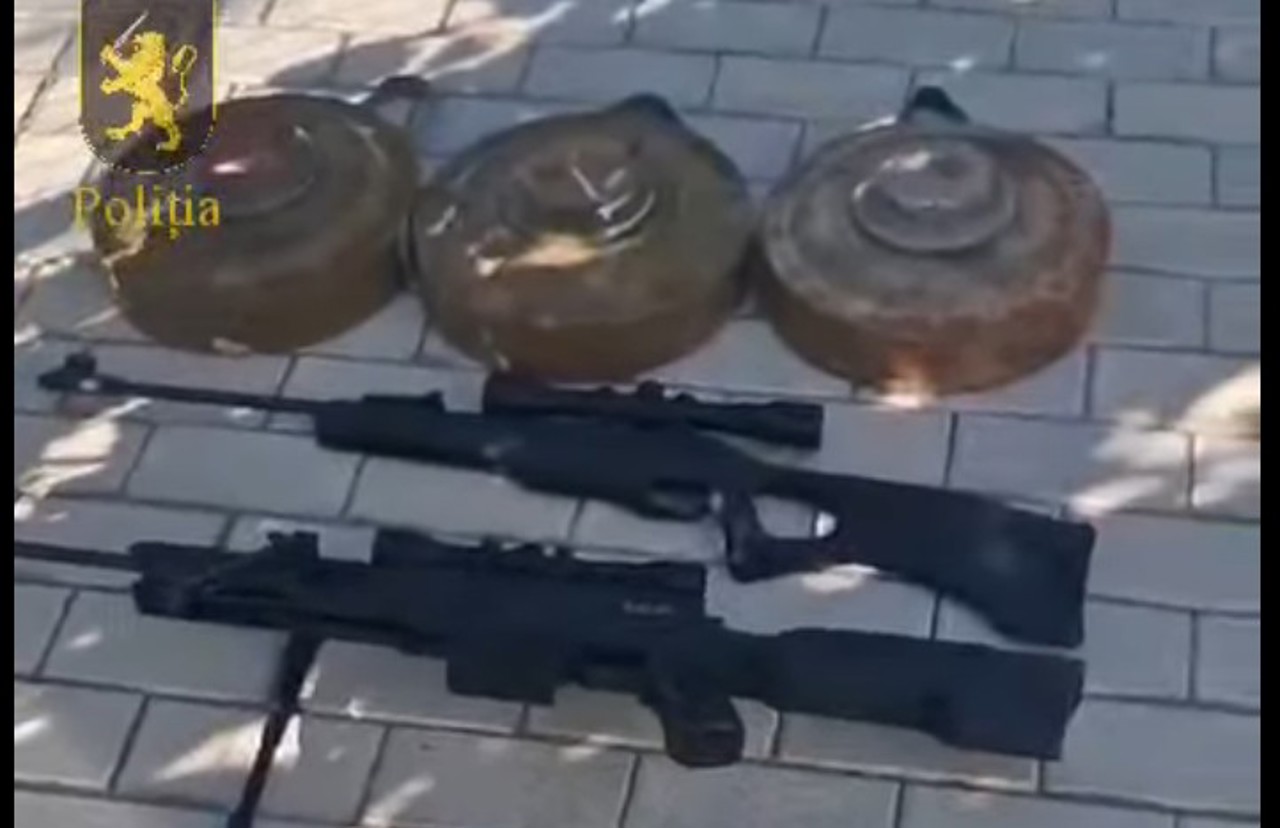 Percheziții la Cimișlia: arme de foc, depistate în gospodăria unui bărbat de 45 de ani