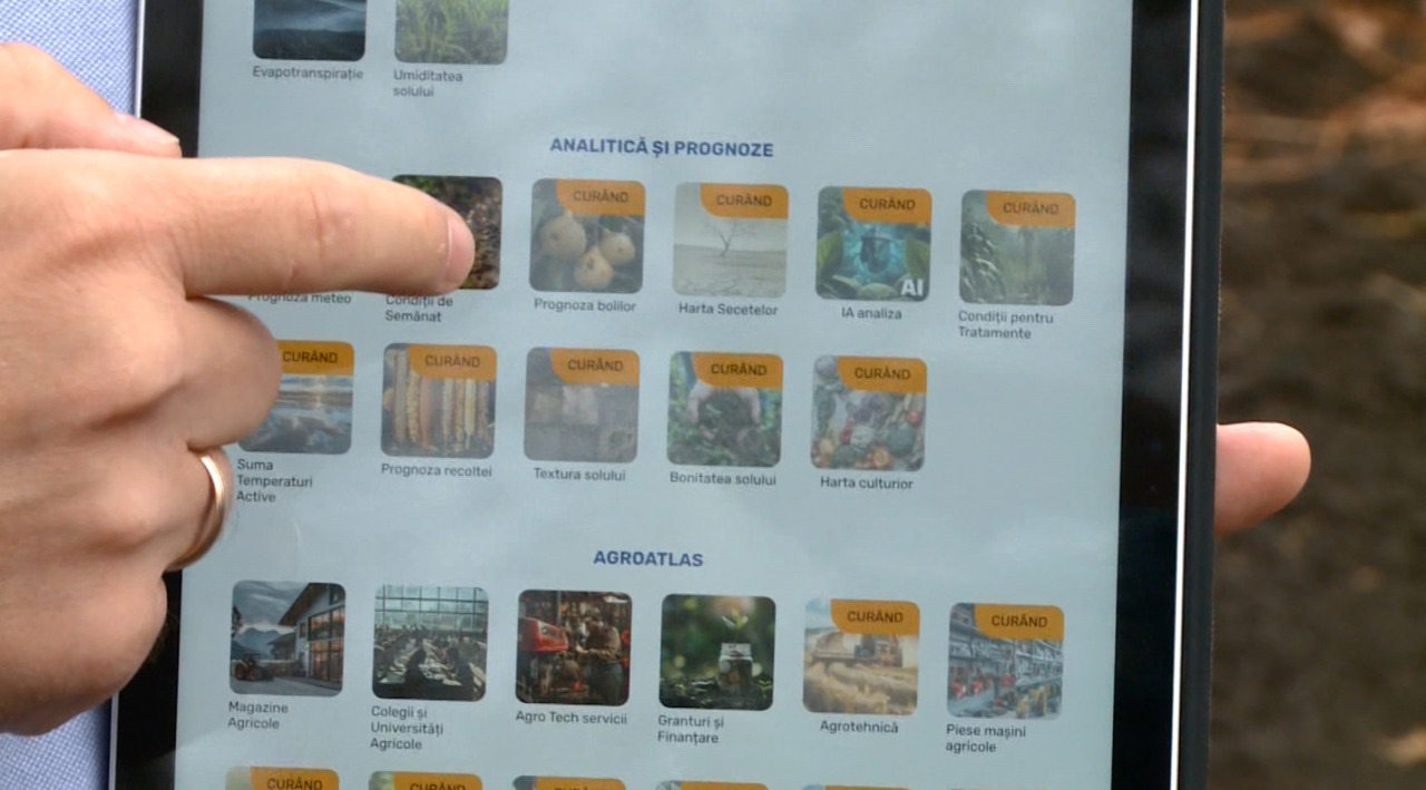 Agricultura la un click distanță: Aplicația care îi ajută pe fermieri să ia decizii în funcție de vreme și starea culturilor